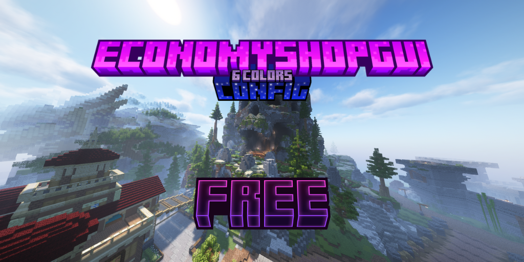 EconomyShop Config Preview